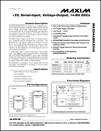 Click here to download MAX544 Datasheet