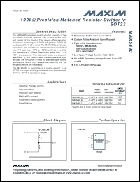 Click here to download MAX5490 Datasheet