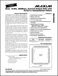 Click here to download MAX5858 Datasheet