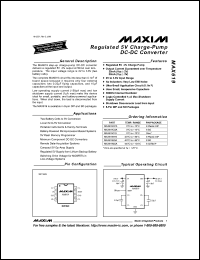 Click here to download MAX619 Datasheet