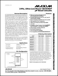 Click here to download MAX6347UR30-T Datasheet