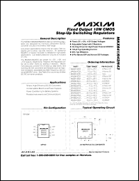 Click here to download MAX642XESA Datasheet