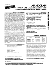 Click here to download MAX6479BL30AD3 Datasheet