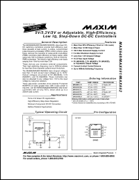 Click here to download MAX652 Datasheet