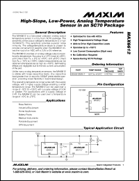 Click here to download MAX6612 Datasheet