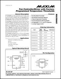 Click here to download MAX6665 Datasheet