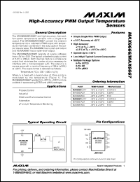 Click here to download MAX6666AUT-T Datasheet