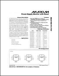 Click here to download MAX702 Datasheet