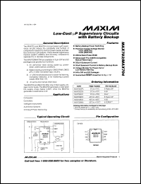 Click here to download MAX703-MAX704 Datasheet