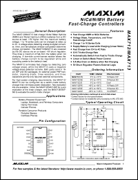 Click here to download MAX712-MAX713 Datasheet