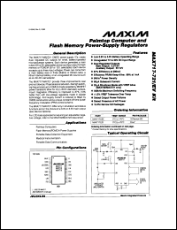 Click here to download MAX717CSE Datasheet