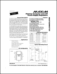 Click here to download MAX723C/D Datasheet