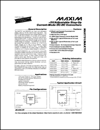 Click here to download MAX731CWA Datasheet
