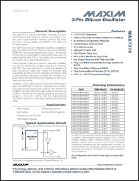 Click here to download MAX7375AUR425-T Datasheet