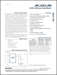 Click here to download MAX7381AXR126-T Datasheet