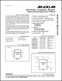 Click here to download MAX7401 Datasheet