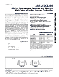 Click here to download MAX7500 Datasheet