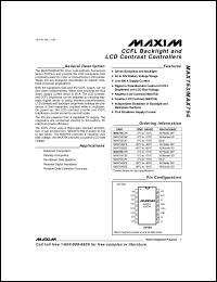 Click here to download MAX754 Datasheet