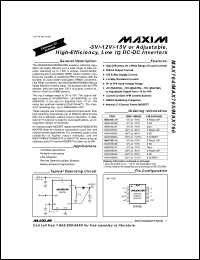 Click here to download MAX764 Datasheet
