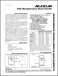 Click here to download MAX809R Datasheet