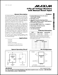 Click here to download MAX811 Datasheet