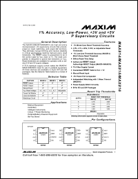 Click here to download MAX814CSA Datasheet