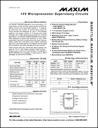 Click here to download MAX817M Datasheet