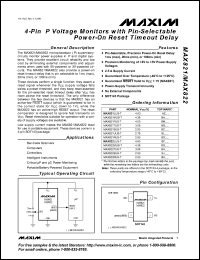Click here to download MAX821 Datasheet