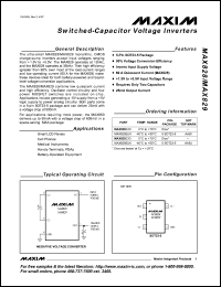 Click here to download MAX828 Datasheet