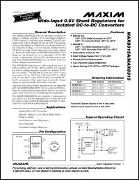 Click here to download MAX8515EXK-T Datasheet