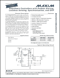 Click here to download MAX8544EEP Datasheet