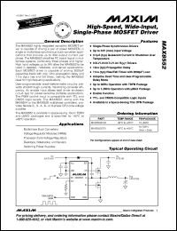 Click here to download MAX8552EUB+T Datasheet