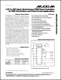 Click here to download MAX8554 Datasheet