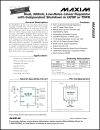 Click here to download MAX8559EBAK2 Datasheet