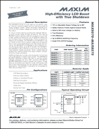 Click here to download MAX8574EUT Datasheet