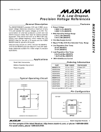 Click here to download MAX872 Datasheet