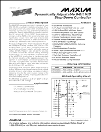 Click here to download MAX8720EEI Datasheet