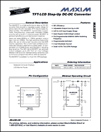 Click here to download MAX8727ETB Datasheet