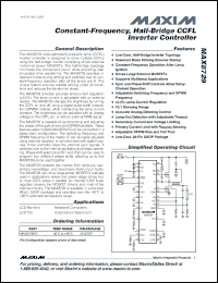 Click here to download MAX8729EEI Datasheet