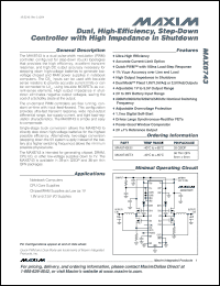 Click here to download MAX8743 Datasheet