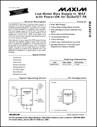 Click here to download MAX881R Datasheet