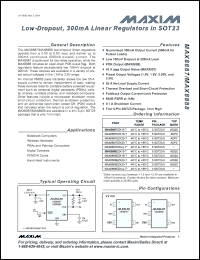 Click here to download MAX8887 Datasheet