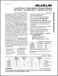 Click here to download MAX9004 Datasheet