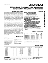 Click here to download MAX9018BEKA Datasheet