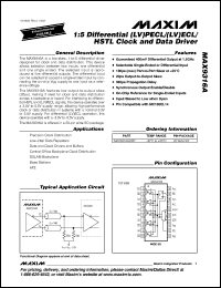 Click here to download MAX9316A Datasheet