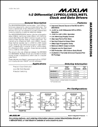 Click here to download MAX9320 Datasheet