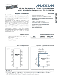 Click here to download MAX9486EUG-T Datasheet
