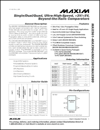 Click here to download MAX961 Datasheet