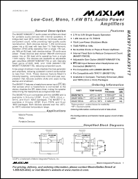 Click here to download MAX9717CEBL-T Datasheet