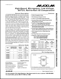 Click here to download MAX996 Datasheet